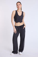 Linen-Blend Pull-On Wide Leg Pants thumbnail 3