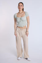 Linen-Blend Pull-On Wide Leg Pants thumbnail 12