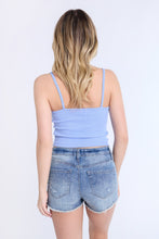 High Rise Denim Shorty thumbnail 3