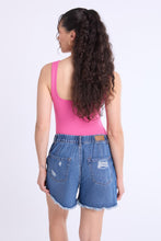 Super High Rise Comfort Waistband Baggy Denim Shorts thumbnail 3