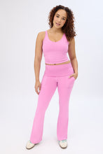 Super Smooth Fold-Over Flare Pocket Leggings thumbnail 4