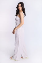 Linen-Blend Smocked Jumpsuit thumbnail 9