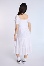 Puff Sleeve Smocked Tiered Maxi Dress thumbnail 3
