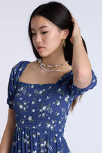 Puff Sleeve Smocked Tiered Maxi Dress thumbnail 10