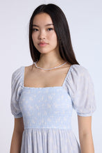 Puff Sleeve Smocked Tiered Maxi Dress thumbnail 14