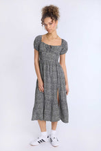 Cap Sleeve Side Smocked Midi Dress thumbnail 6