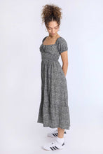 Cap Sleeve Side Smocked Midi Dress thumbnail 8