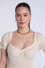 Puff Sleeve Smocked Waist Skort Dress thumbnail 14