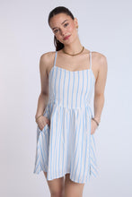 Linen-Blend Flowy Mini Dress thumbnail 5