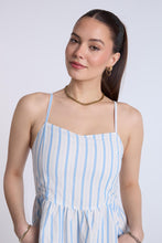 Linen-Blend Flowy Mini Dress thumbnail 12