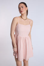 Linen-Blend Flowy Mini Dress thumbnail 15