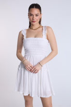Smocked Tiered Mini Dress thumbnail 1