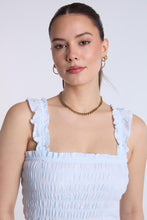 Smocked Tiered Mini Dress thumbnail 11