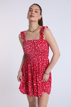 Smocked Tiered Mini Dress thumbnail 5