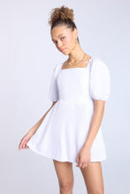 Puff Sleeve Mini Dress thumbnail 1