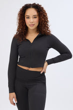 Super Smooth Zip-Up Skimmer Top thumbnail 6