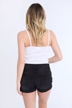 High Rise Midi Denim Shorts thumbnail 3