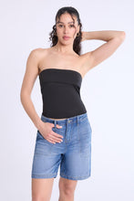 High Rise Bermuda Carpenter Denim Shorts thumbnail 1