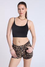 Super High Rise Leopard Relaxed Denim Shorts thumbnail 1