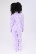 Velour Pajama Dad Shirt And Pants Set thumbnail 8