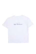 A Little Bit High Maintenance Graphic Boyfriend Tee thumbnail 1