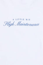 A Little Bit High Maintenance Graphic Boyfriend Tee thumbnail 2