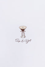 Espresso Martini Sip And Yap Graphic Boyfriend Tee thumbnail 2