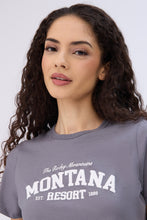 Montana Resort Graphic Baby Tee thumbnail 2