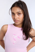 Bow Graphic High Neck Tank Top thumbnail 2
