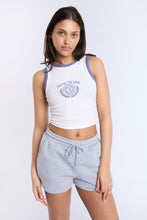 New York Crest Embroidered Graphic High Neck Tank Top thumbnail 1