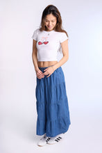 Heart Cherries Graphic Baby Tee thumbnail 4
