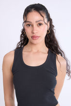Ribbed Scoop Neck Tank Top thumbnail 3