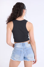 Ribbed Scoop Neck Tank Top thumbnail 4