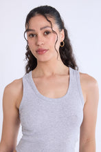 Ribbed Scoop Neck Tank Top thumbnail 7