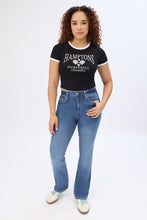 Short Sleeve Crew Neck Baby Tee thumbnail 9