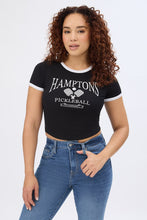 Short Sleeve Crew Neck Baby Tee thumbnail 6