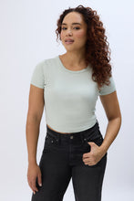 Short Sleeve Crew Neck Baby Tee thumbnail 26
