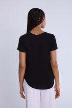 Short Sleeve V-Neck Relaxed Tee thumbnail 4
