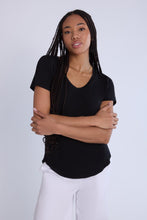 Short Sleeve V-Neck Relaxed Tee thumbnail 2