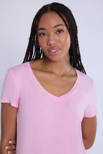 Short Sleeve V-Neck Relaxed Tee thumbnail 22