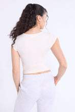 Short Sleeve Square Neck Baby Tee thumbnail 12