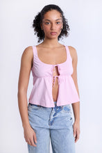 Fly-Away Tie-Front Top thumbnail 1