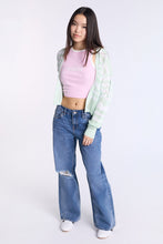 Crochet-Style Open-Front Cardigan thumbnail 5