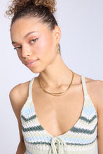 Crochet-Style Tie-Front Tank Top thumbnail 3