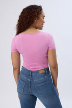 Short Sleeve Sweetheart Neckline Bodysuit thumbnail 20