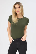 Short Sleeve Crew Neck Bodysuit thumbnail 21