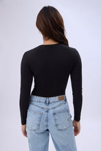 Long Sleeve Crew Neck Bodysuit thumbnail 12