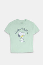 Peanuts Snoopy Cuddle Weather Graphic Boyfriend Tee thumbnail 1