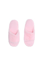 Plush Open-Toe Slippers thumbnail 2