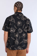 Poplin Floral Print Short Sleeves Shirt thumbnail 4